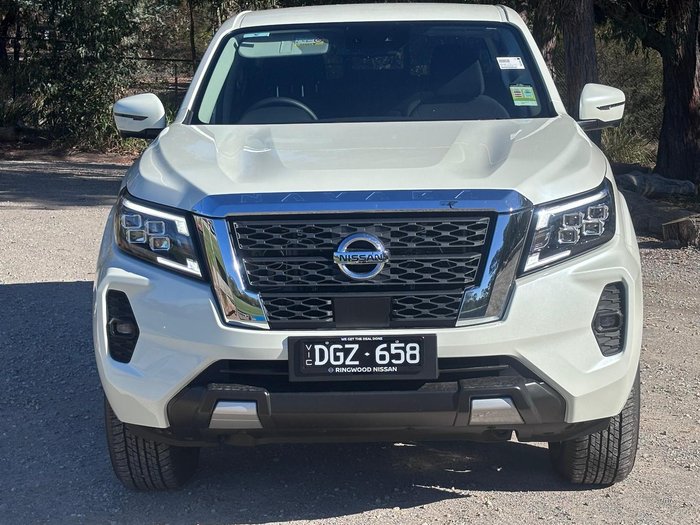 2024 Nissan Navara ST D23 MY24 4X4 Dual Range White Pearl
