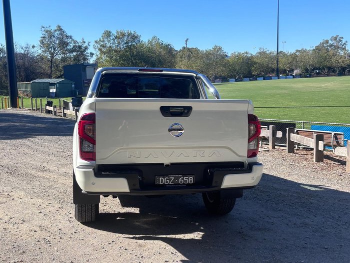 2024 Nissan Navara ST D23 MY24 4X4 Dual Range White Pearl