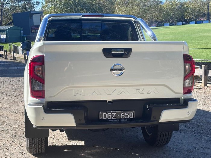 2024 Nissan Navara ST D23 MY24 4X4 Dual Range White Pearl