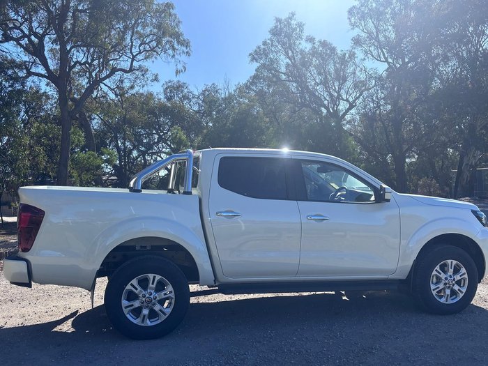 2024 Nissan Navara ST D23 MY24 4X4 Dual Range White Pearl
