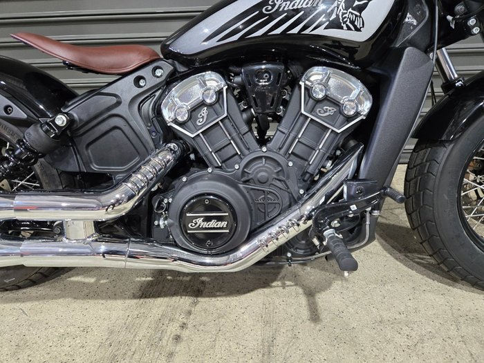 2021 INDIAN SCOUT BOBBER TWENTY THUNDER BL BLACK