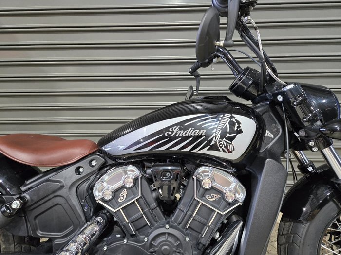 2021 INDIAN SCOUT BOBBER TWENTY THUNDER BL BLACK