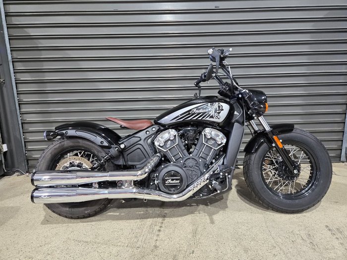 2021 INDIAN SCOUT BOBBER TWENTY THUNDER BL BLACK