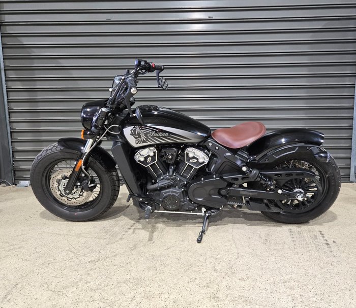 2021 INDIAN SCOUT BOBBER TWENTY THUNDER BL BLACK