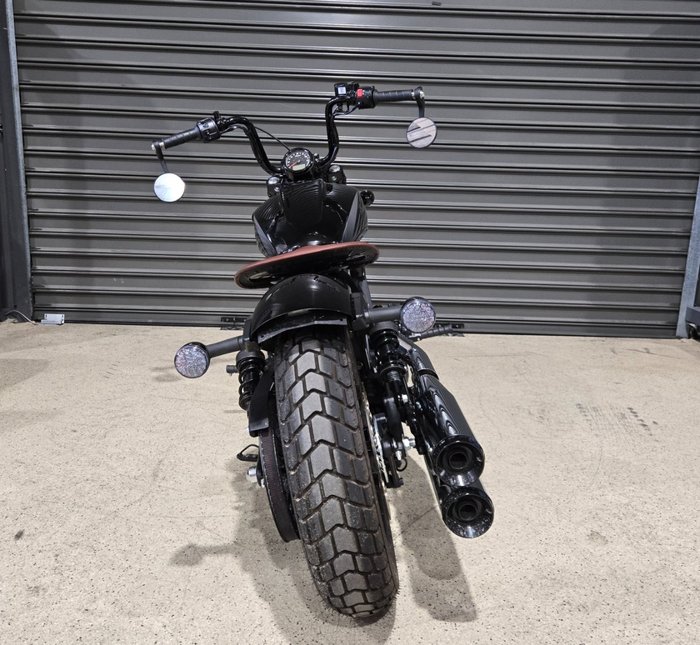 2021 INDIAN SCOUT BOBBER TWENTY THUNDER BL BLACK