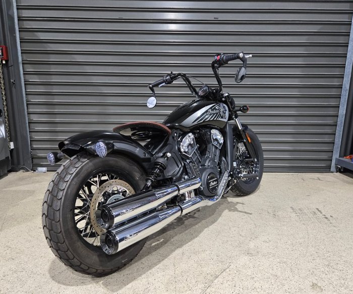 2021 INDIAN SCOUT BOBBER TWENTY THUNDER BL BLACK