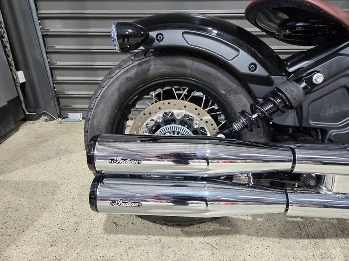 2021 INDIAN SCOUT BOBBER TWENTY THUNDER BL BLACK
