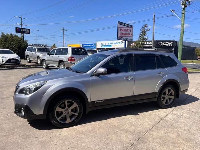 2013 Subaru Outback 2.0D Premium 4GEN MY14 AWD Ice Silver