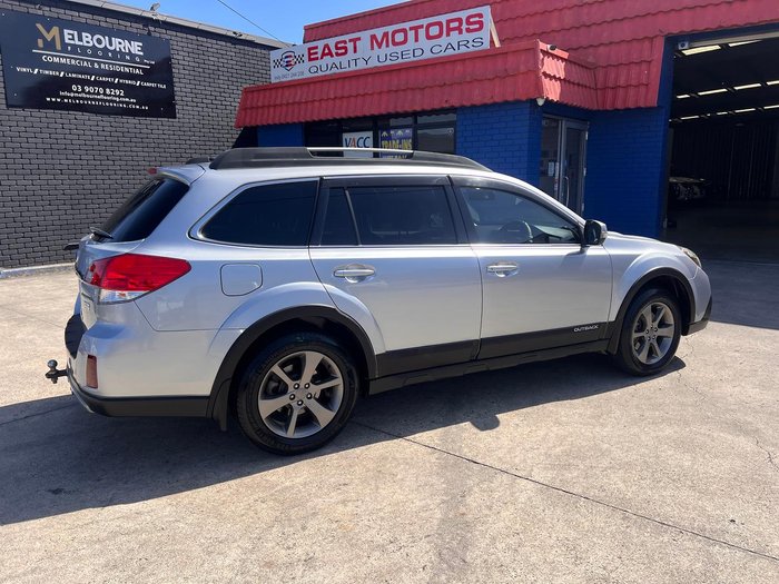 2013 Subaru Outback 2.0D Premium 4GEN MY14 AWD Ice Silver
