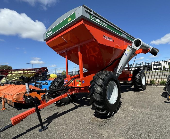 0 AGRIMEC Granbox Flex Chaser Bin + Commodity Cart 25,000 YELLOW