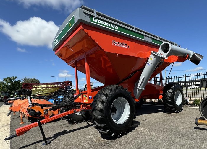 0 AGRIMEC Granbox Flex Chaser Bin + Commodity Cart 25,000 YELLOW