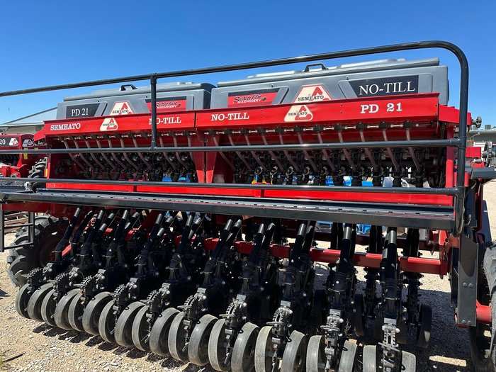 0 Semeato Pd21 Double Disc Seeder New