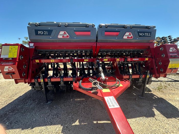 0 Semeato Pd21 Double Disc Seeder New