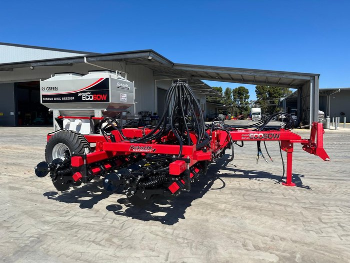 0 SERAFIN ECOSOW 636 SINGLE DISC SEEDER NEW RED