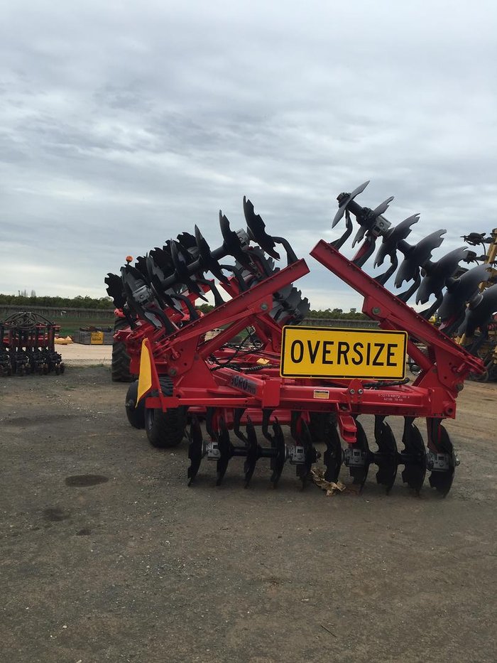 0 Tatu Gcro 7010 56 Plate Offset Disc Ex Demo RED