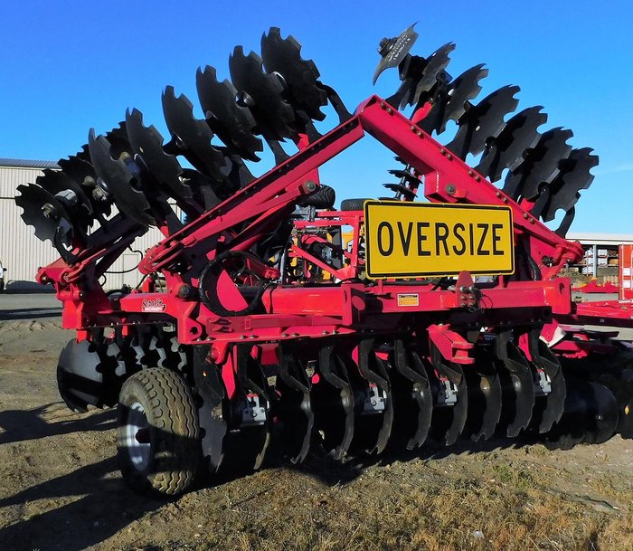 0 Tatu Gcro 7010 56 Plate Offset Disc Ex Demo RED