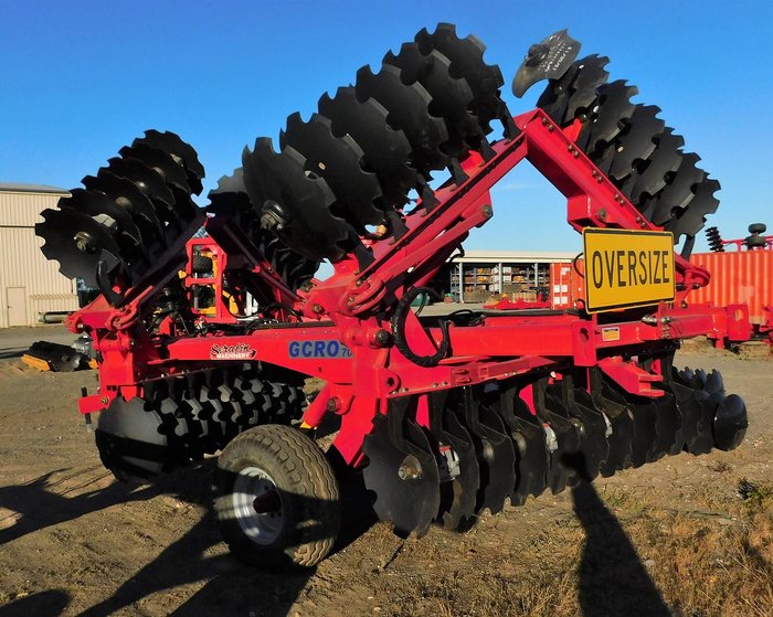 0 Tatu Gcro 7010 56 Plate Offset Disc Ex Demo RED