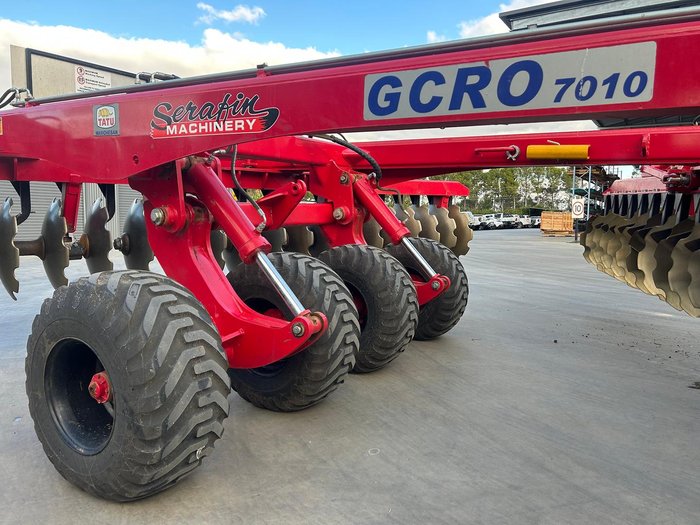 0 Tatu Gcro 7010 56 Plate Offset Disc Ex Demo RED
