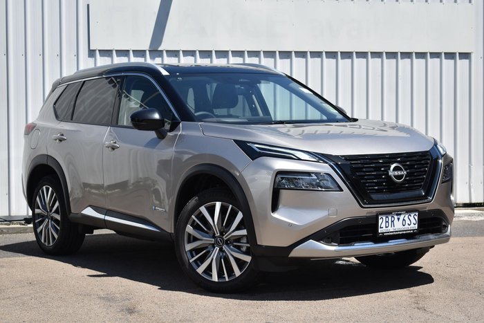 2024 Nissan X-TRAIL Ti-L e-POWER T33 MY25 Four Wheel Drive Champagne Silver/Black Roof