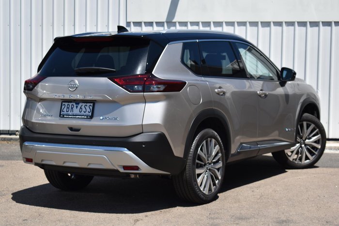 2024 Nissan X-TRAIL Ti-L e-POWER T33 MY25 Four Wheel Drive Champagne Silver/Black Roof