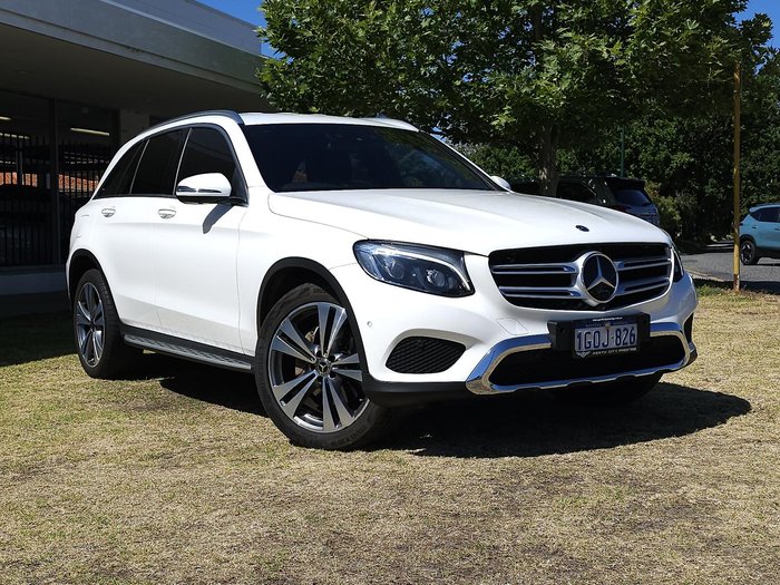 2018 Mercedes-Benz GLC-Class GLC250 X253 Four Wheel Drive Polar White