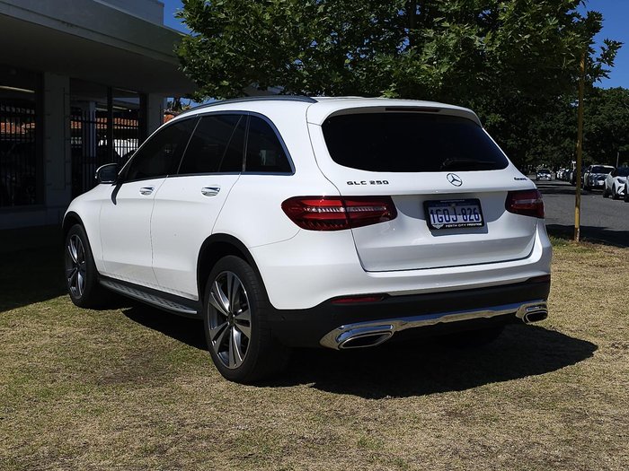 2018 Mercedes-Benz GLC-Class GLC250 X253 Four Wheel Drive Polar White