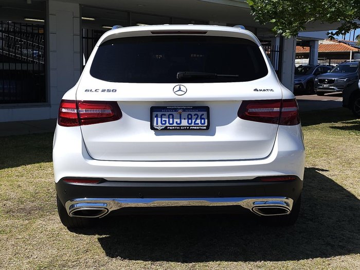 2018 Mercedes-Benz GLC-Class GLC250 X253 Four Wheel Drive Polar White