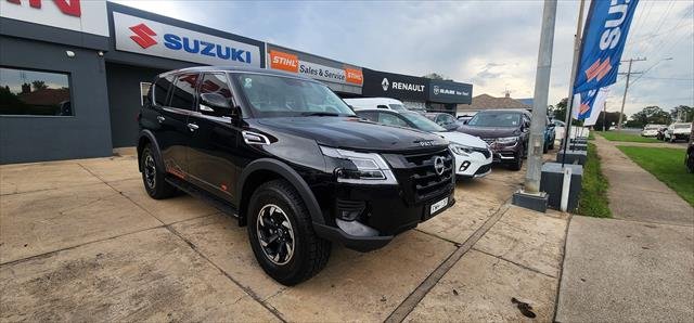 2024 Nissan Patrol Warrior Y62 MY24 4X4 Dual Range BLACK OBSIDIAN
