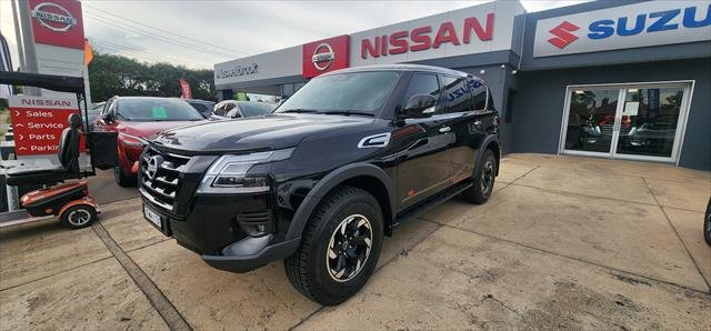 2024 Nissan Patrol Warrior Y62 MY24 4X4 Dual Range BLACK OBSIDIAN