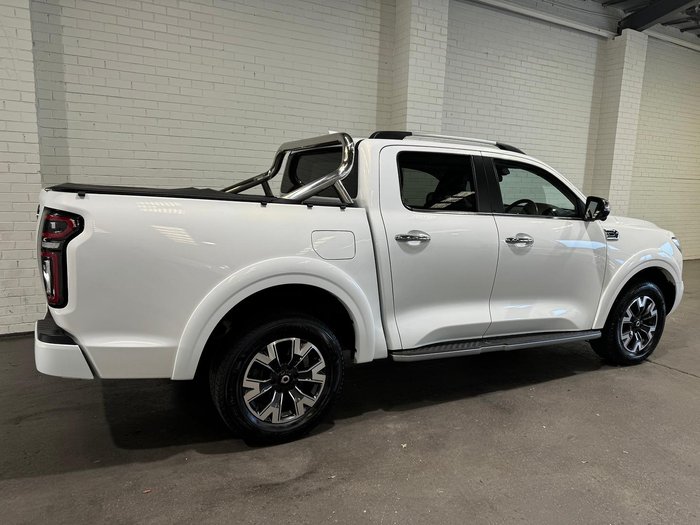 2022 GWM Ute Cannon-X NPW 4X4 Pearl White