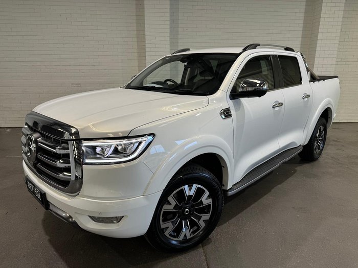 2022 GWM Ute Cannon-X NPW 4X4 Pearl White