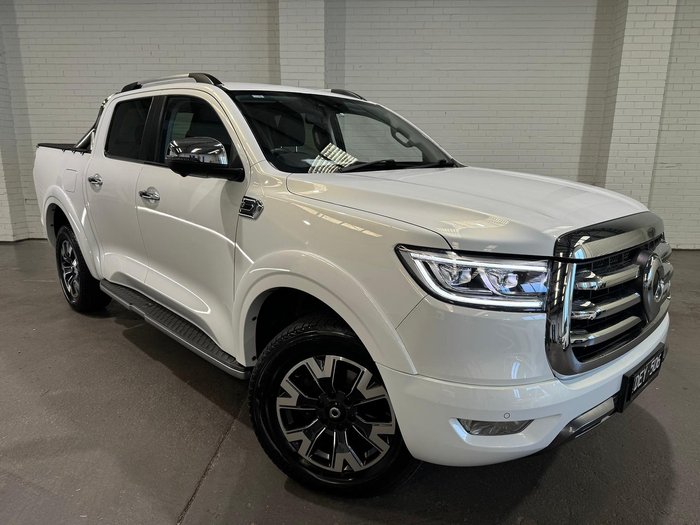 2022 GWM Ute Cannon-X NPW 4X4 Pearl White