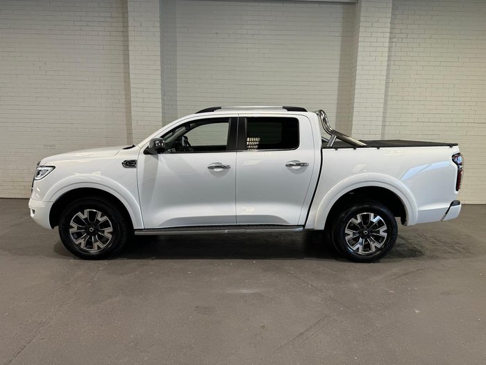 2022 GWM Ute Cannon-X NPW 4X4 Pearl White