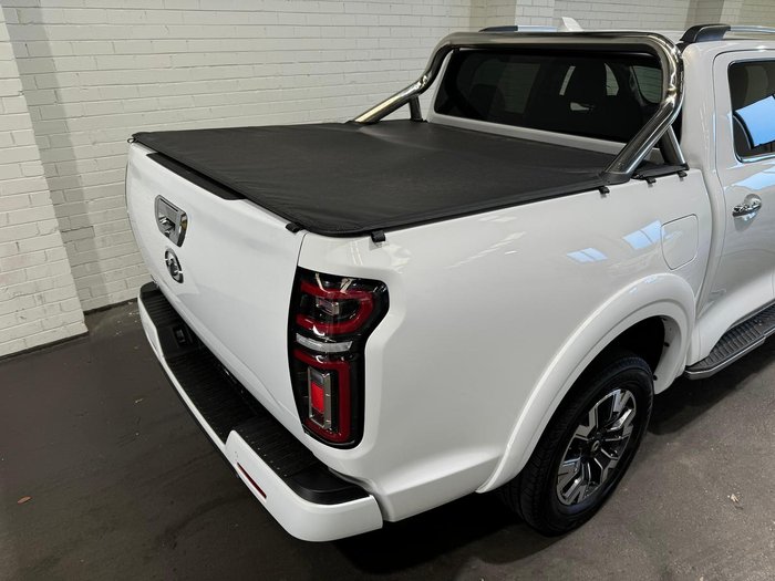 2022 GWM Ute Cannon-X NPW 4X4 Pearl White