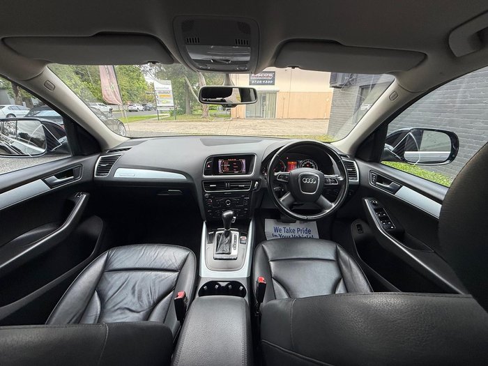 2012 Audi Q5 TDI 8R MY12 Four Wheel Drive Brilliant Black
