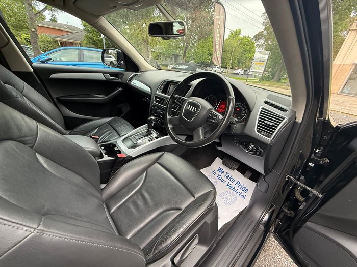 2012 Audi Q5 TDI 8R MY12 Four Wheel Drive Brilliant Black