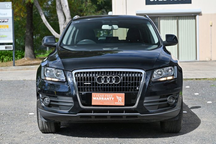 2012 Audi Q5 TDI 8R MY12 Four Wheel Drive Brilliant Black