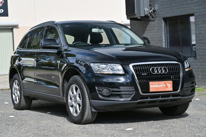 2012 Audi Q5 TDI 8R MY12 Four Wheel Drive Brilliant Black
