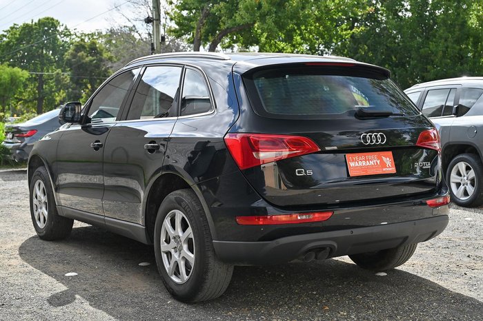 2012 Audi Q5 TDI 8R MY12 Four Wheel Drive Brilliant Black