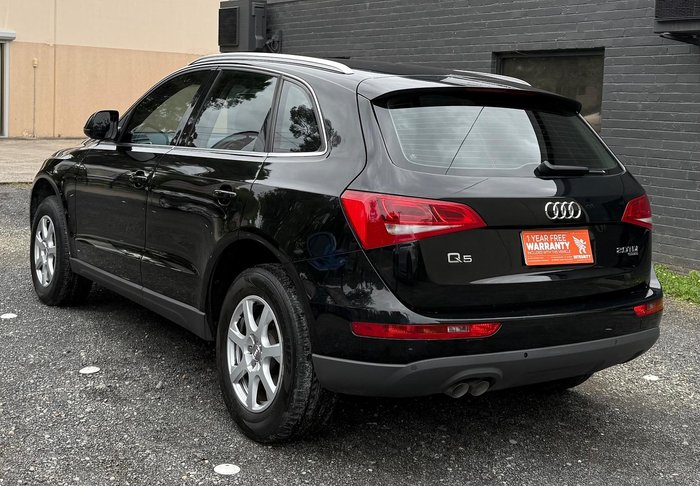 2012 Audi Q5 TDI 8R MY12 Four Wheel Drive Brilliant Black