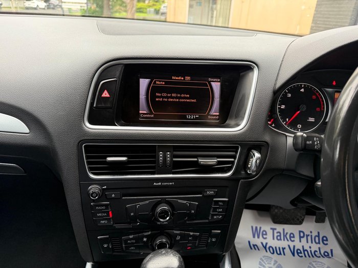 2012 Audi Q5 TDI 8R MY12 Four Wheel Drive Brilliant Black