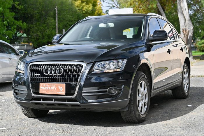 2012 Audi Q5 TDI 8R MY12 Four Wheel Drive Brilliant Black