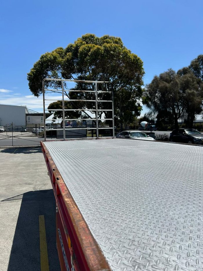 2015 Maxitrans St3 48' Flat Deck Open Semi Red