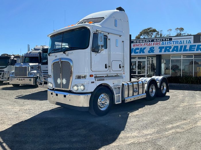 2013 Kenworth K200 Low Klm 501000 E5 Light Use Hist $145000+Gst 7834 Hours KENWORTH K200 AERODYNE WHITE
