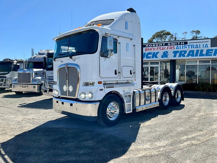 2013 Kenworth K200 Low Klm 501000 E5 Light Use Hist $145000+Gst 7834 Hours KENWORTH K200 AERODYNE WHITE