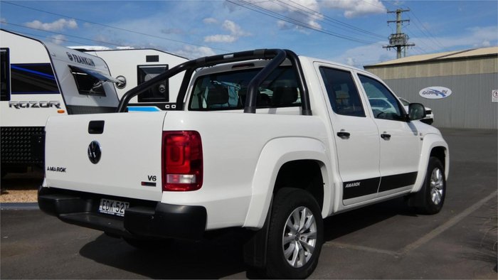 2018 Volkswagen Amarok TDI550 Core 2H MY19 4X4 Constant Candy White