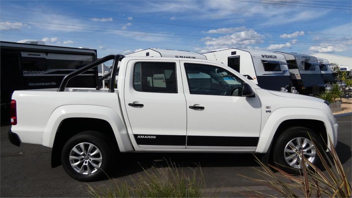 2018 Volkswagen Amarok TDI550 Core 2H MY19 4X4 Constant Candy White