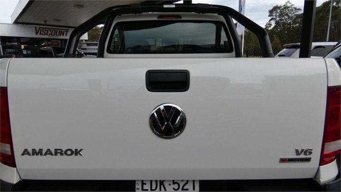2018 Volkswagen Amarok TDI550 Core 2H MY19 4X4 Constant Candy White