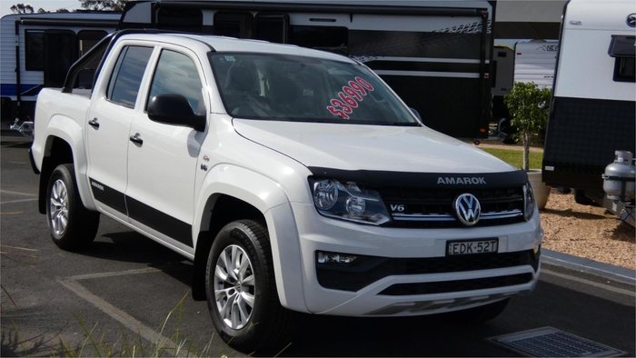 2018 Volkswagen Amarok TDI550 Core 2H MY19 4X4 Constant Candy White
