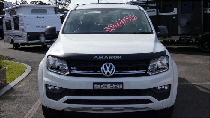 2018 Volkswagen Amarok TDI550 Core 2H MY19 4X4 Constant Candy White